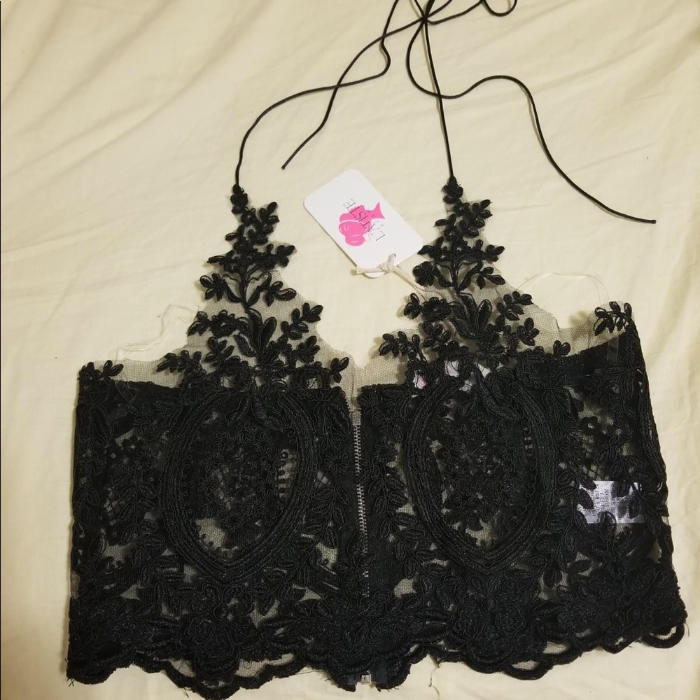Sheer Lace Bralette